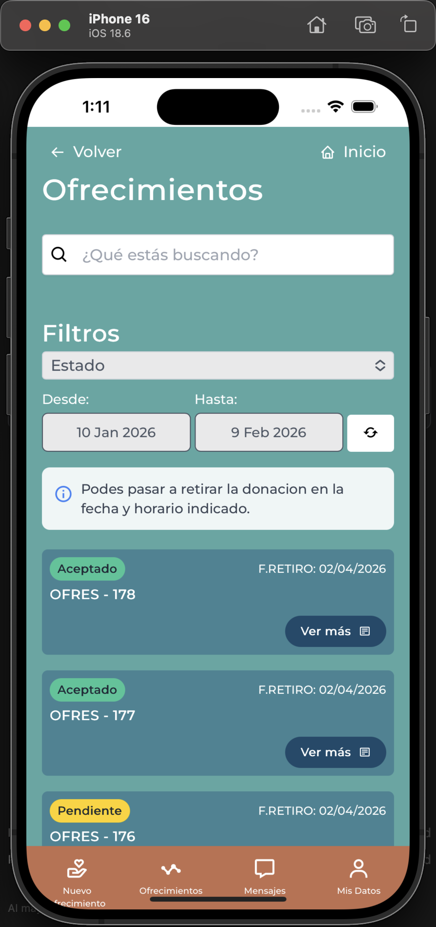 Banco de Alimentos — App móvil (Donantes & Beneficiarios) - Image 1